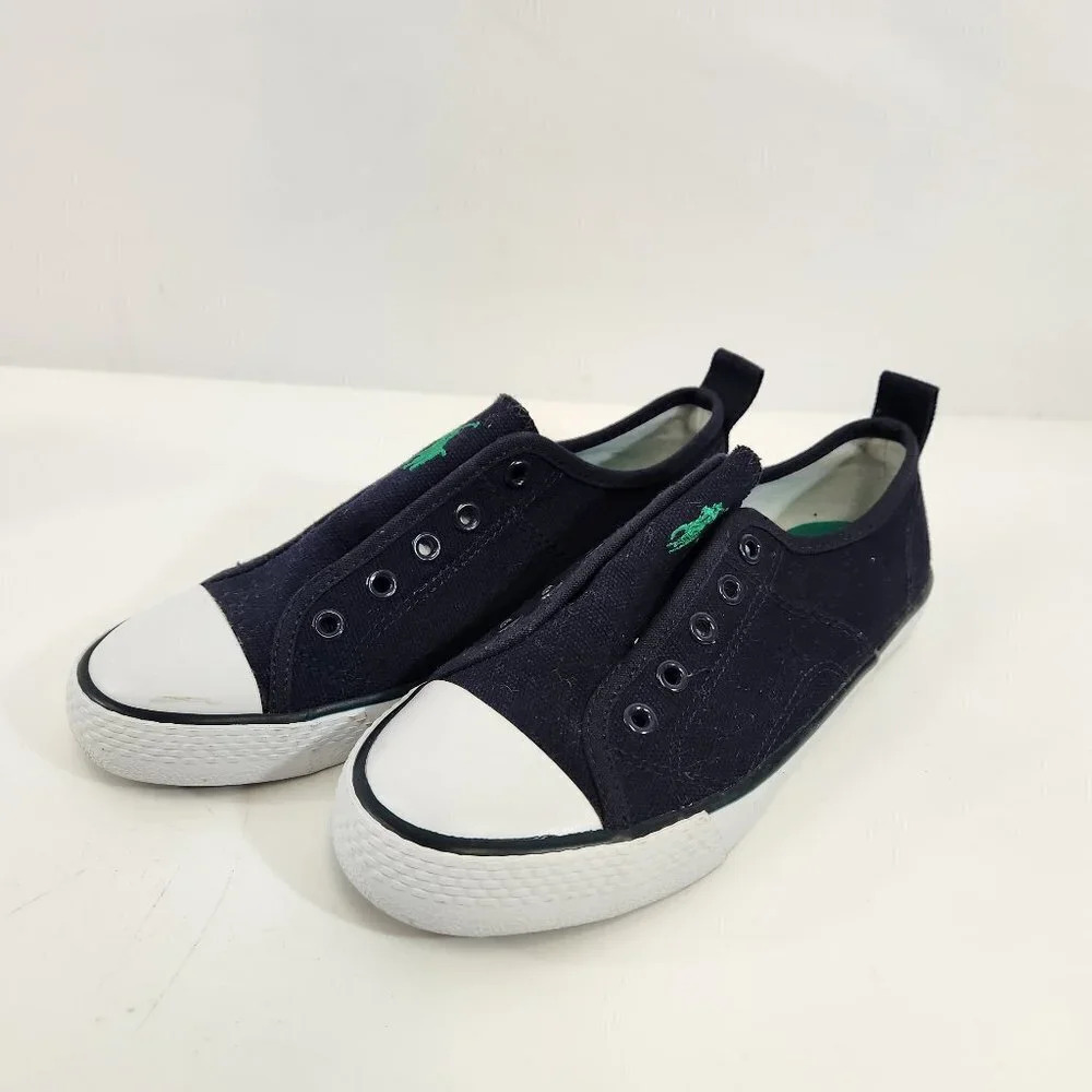 Polo Ralph Lauren Kids Shoes  Ryland Navy Blue Size USA 1